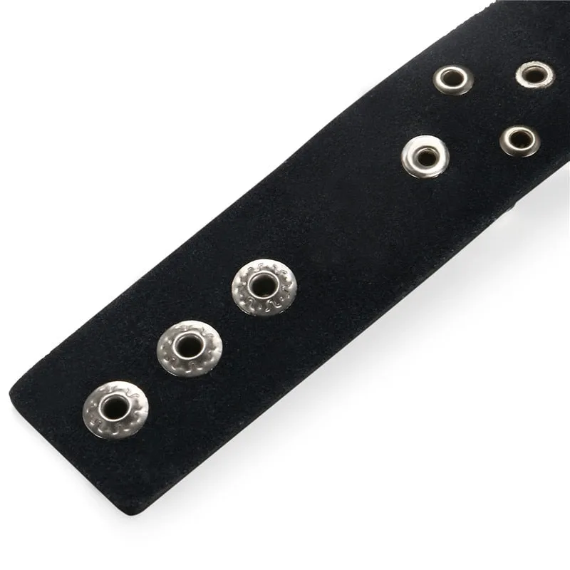Black Chain Cross Bracelet