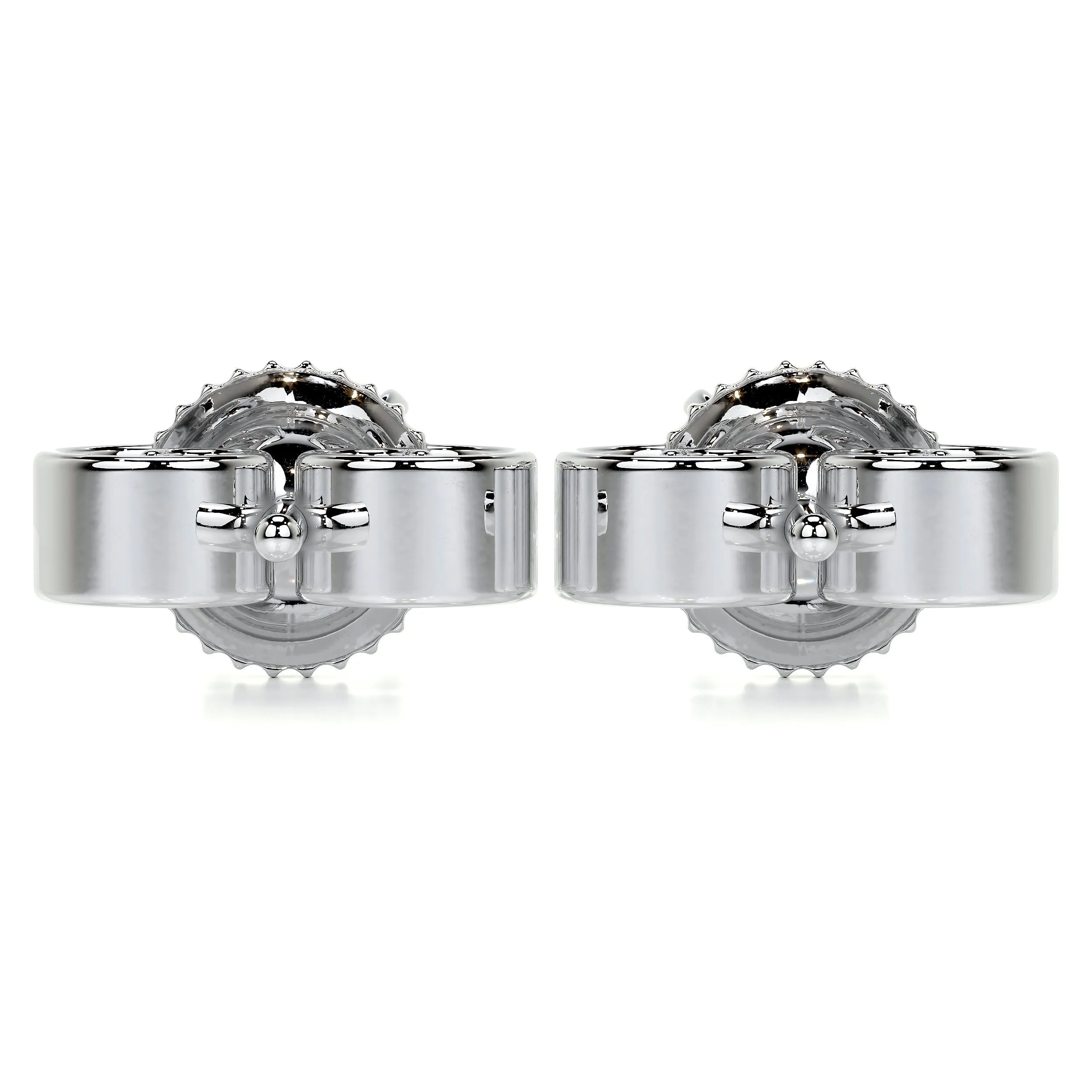 Jamie Diamond Earrings -18K White Gold