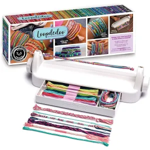 Loopdedoo  DIY Friendship Bracelet Maker Kit  Make Bracelets in Minutes