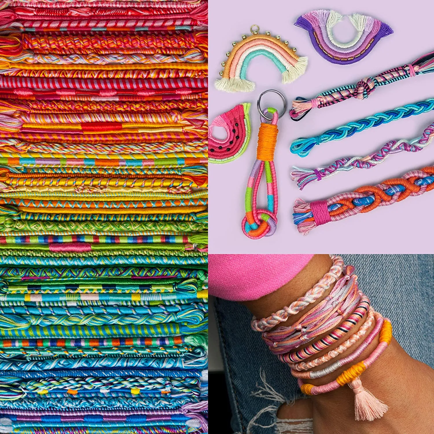 Loopdedoo  DIY Friendship Bracelet Maker Kit  Make Bracelets in Minutes