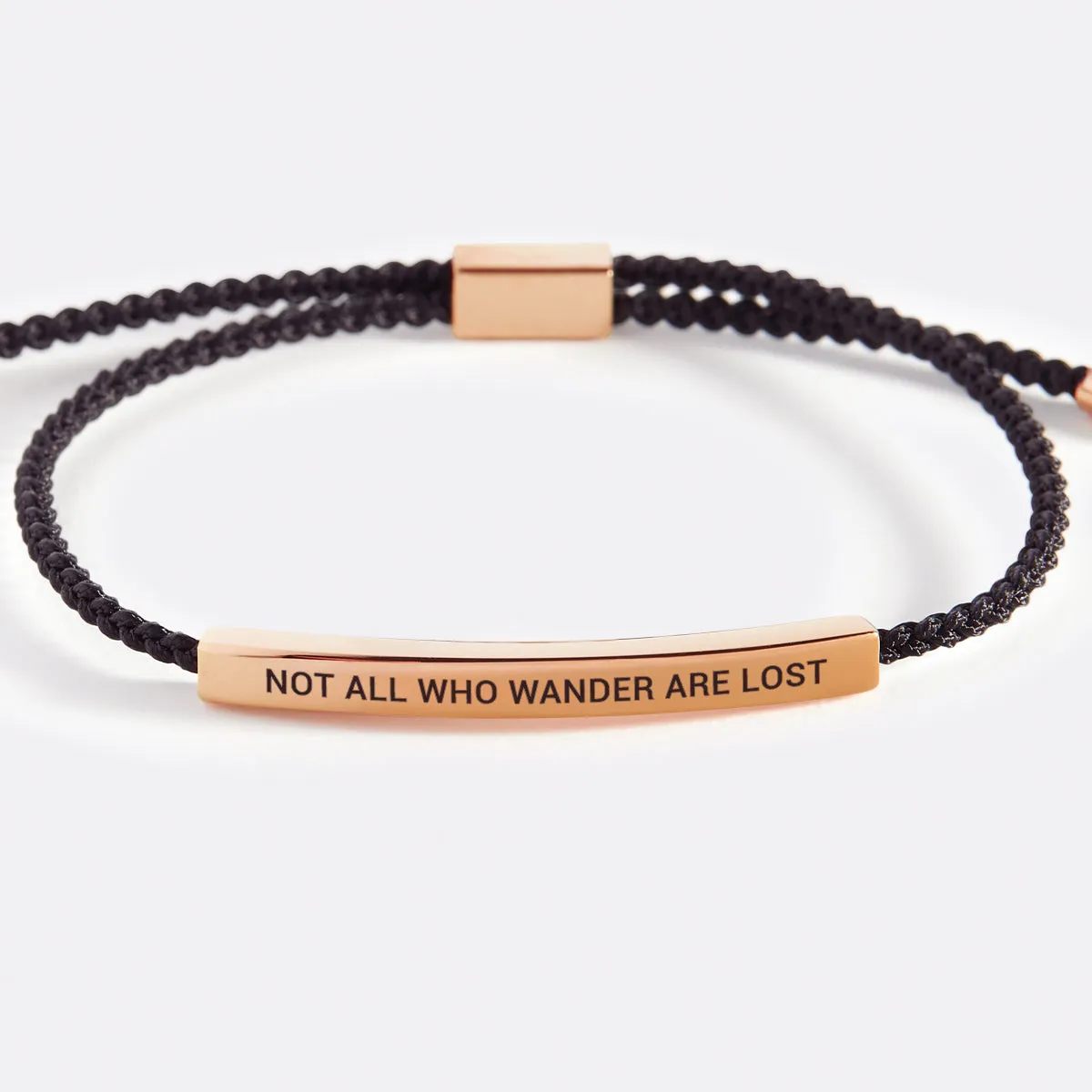 Not All Who Wander Are Lost Inspire Bracelet
