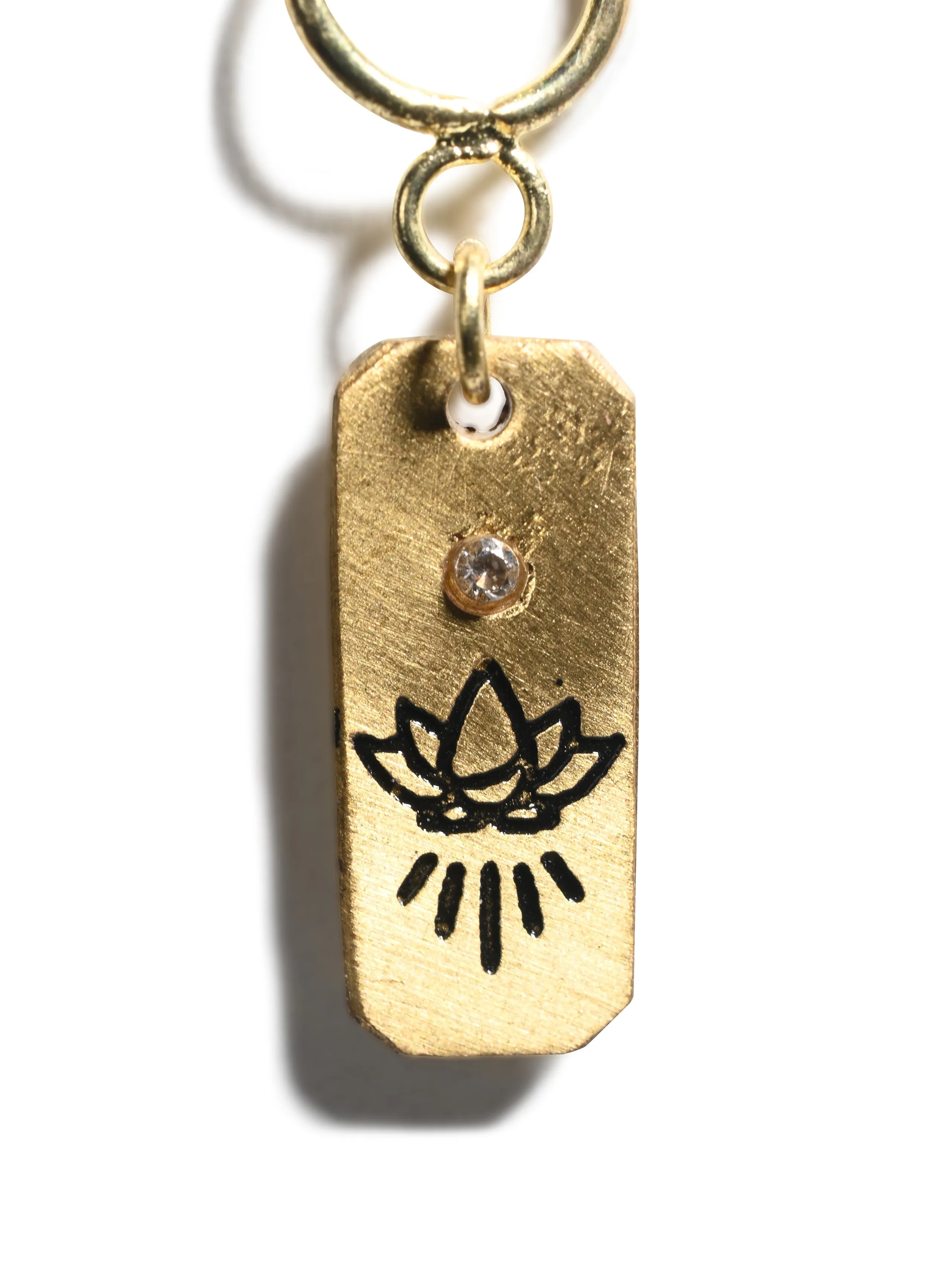 Ruchi Dainty Charm Drop Lariat Necklace